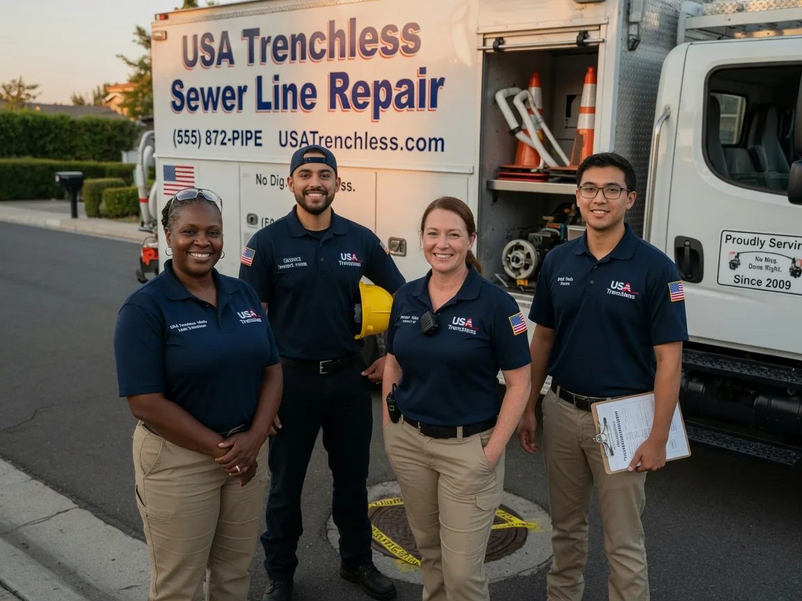 Sewer Line Repair company in Pennville, IN